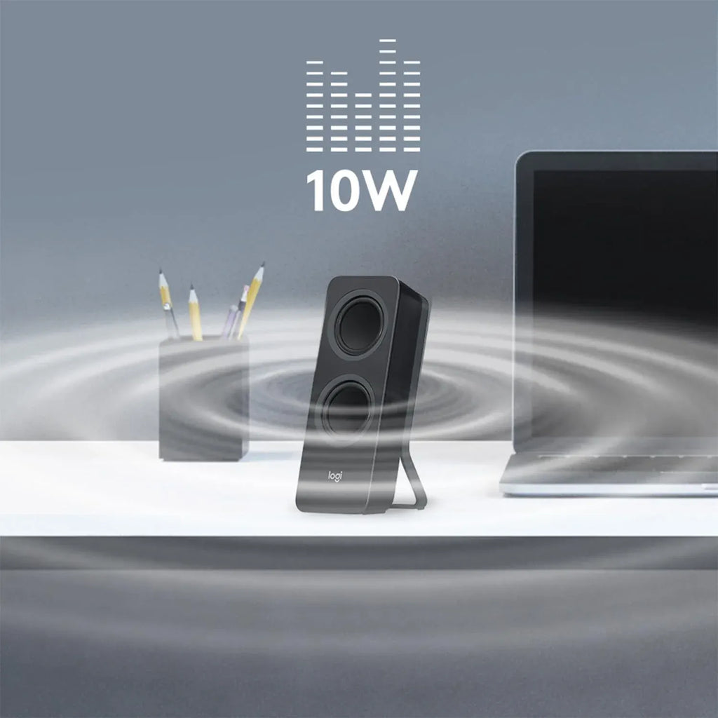 Logitech Z207 2.0 Stereo Computer Speakers with Bluetooth