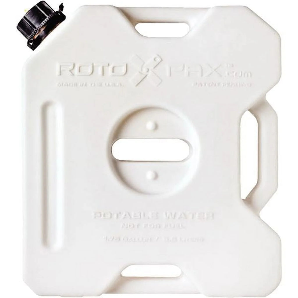 Rotopax RX-1.75G W; Water Pack 1.75Gal 15X14X4-inch
