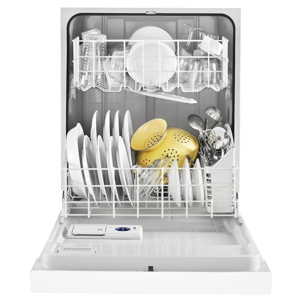 Whirlpool - 24 Tall Tub Built-In Dishwasher - White