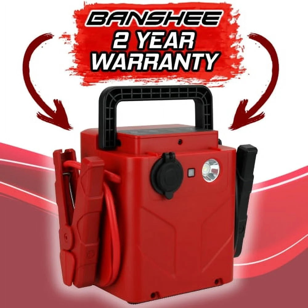 Banshee 1600A 12V / 24V Lithium Car Jump Starter