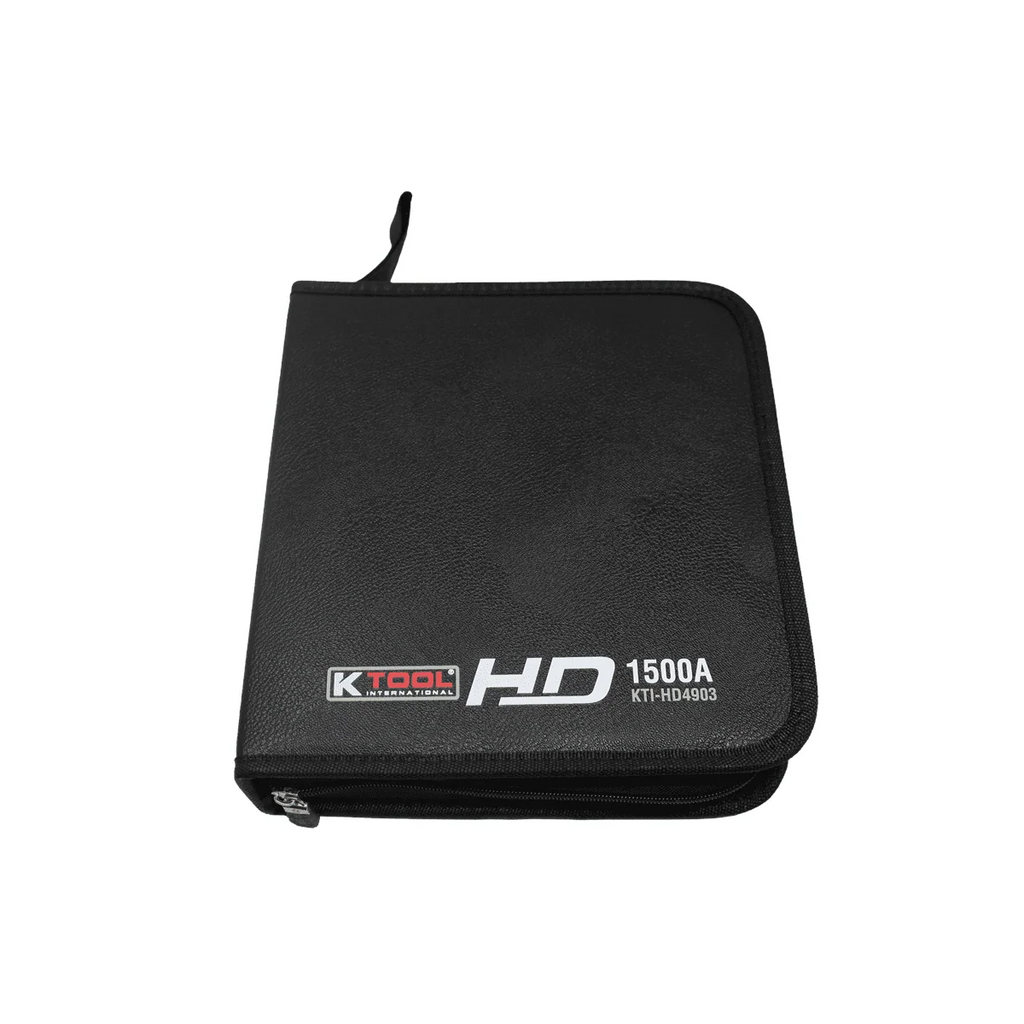 K Tool HD Power Bank Portable Charger Heavy Duty Jump Starter 24000 mAh Jump Starters for Gasoline Engines and 11.0L Diesel Engines Lithium Polymer Emergency Light
