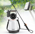 Litheli 20V Cordless Garden Sprayer, 1.3 Gallon/4.75L Pump Sprayer, Intelligent Pump Pressure Control, 2 Spray Modes for Spraying Plants, Garden Watering, with 2.0Ah Battery Included