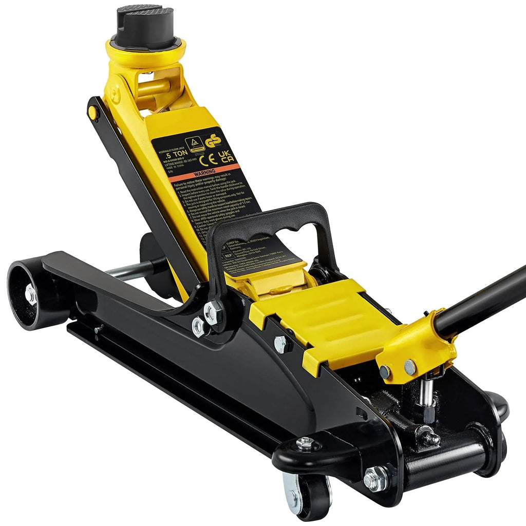 SKYSHALO 2.5 ton Heavy Steel Single Piston Hydraulic Pump Low Profile Floor Jack