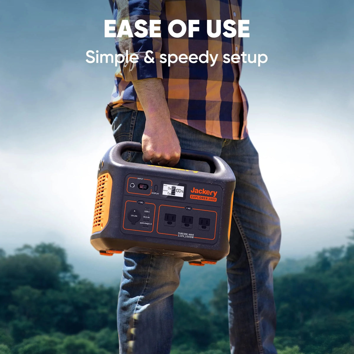 Jackery Portable Explorer Generator Emergency