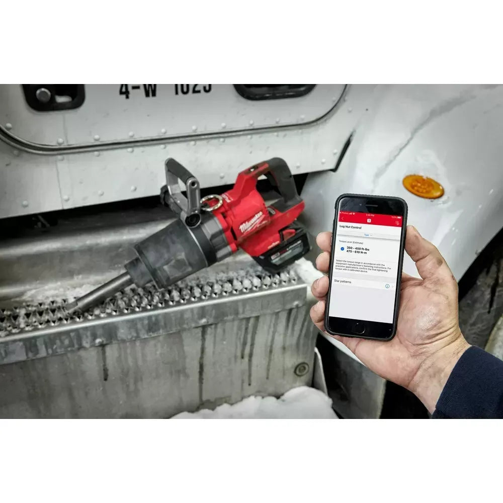 Milwaukee 2869-20 M18 FUEL 18V 1 D-Handle Anvil High Impact Wrench-Bare Tool