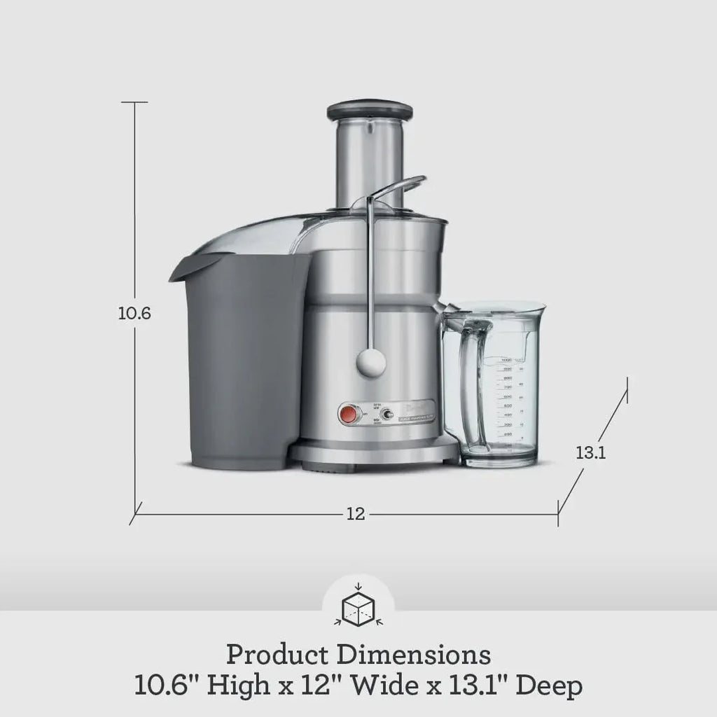 Breville Juice Fountain Elite 800JEXL, Silver