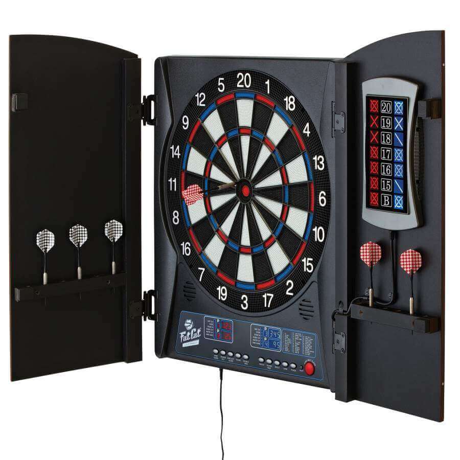 Fat Cat Mercury Electronic Dartboard, 13.5 Compact Target