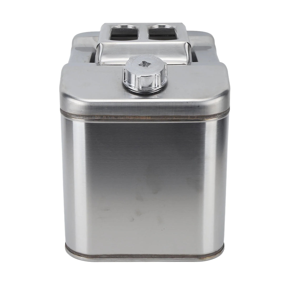Gasoline , Silver 20L Fuel Can Stainless Steel With Handle For Lawn Mowers