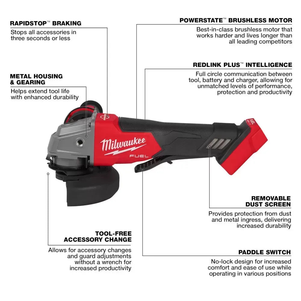 Milwaukee Pre-Sale 2729-20-20 M18 FUEL 18V Deep Cut Band Saw w/ M18 Fuel Grinder