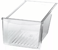 Clear Refrigerator Crisper Drawer Pan with Humidity Control and Tool-Free  Installation