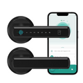 Biometric Door Lock with Fingerprint Scanner and Keypad, Key Fob  Entry