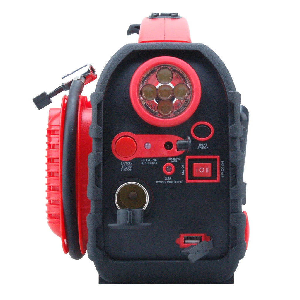 7 in 1 Portable Power Station, Jump Starter, Air Compressor, Generator & 12V/USB
