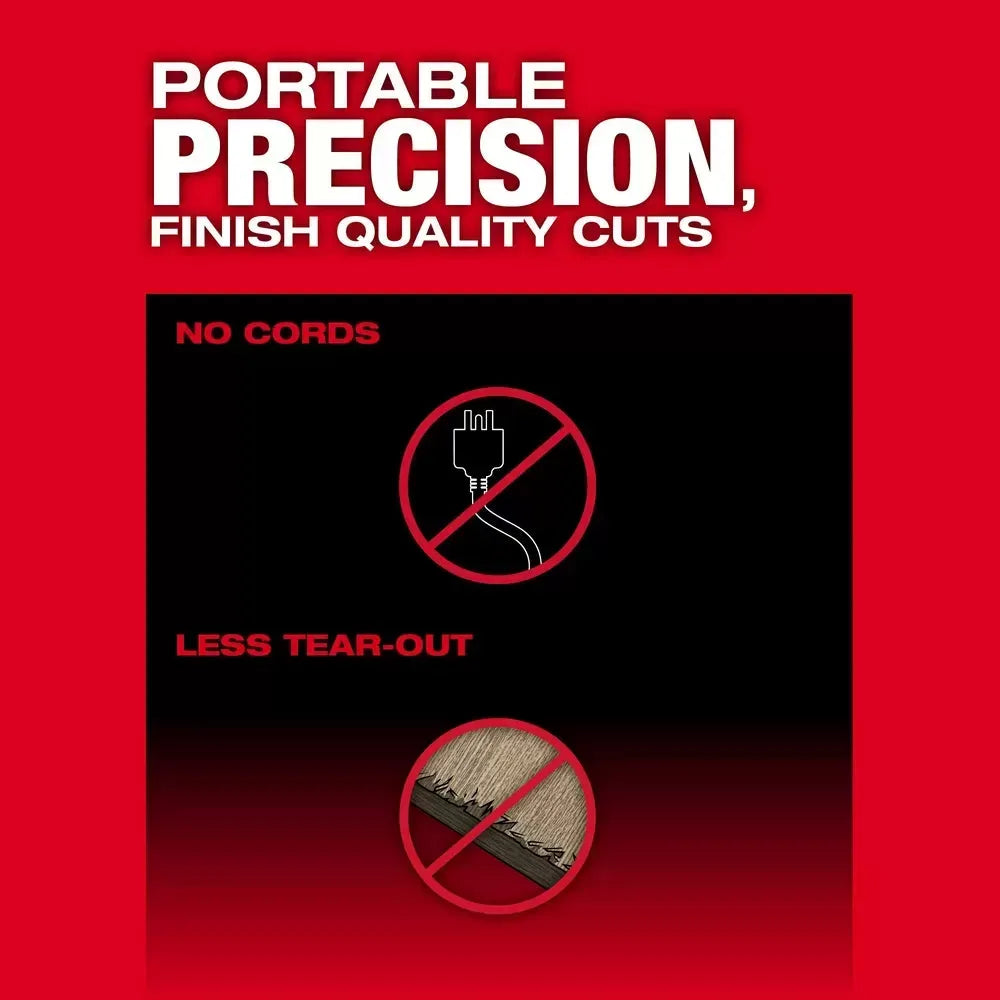 Milwaukee 2831-21 M18 FUEL 18V 6-1/2 Cordless Li-Ion Plunge Track Saw Kit