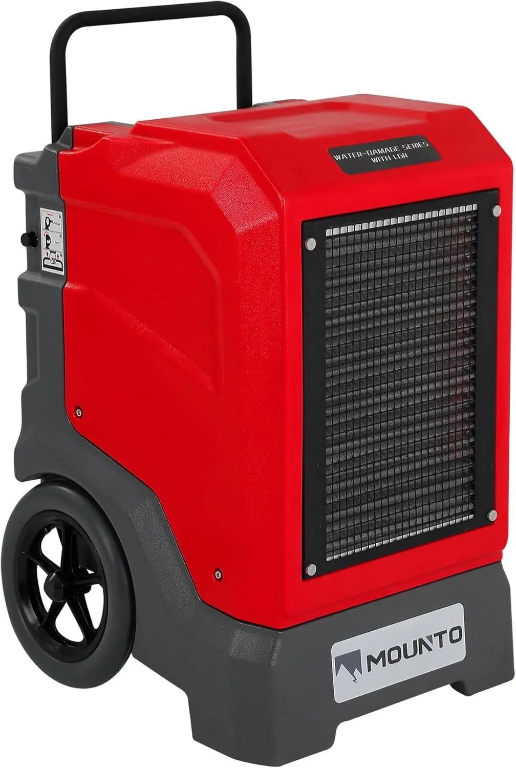 310 Pints LGR Commercial Dehumidifier with Built-In Pump and Drain Hose – Portable, Heavy-Duty Dehumidifier with Wheels for Basements, Garages, Home, and Job Sites (Blue)