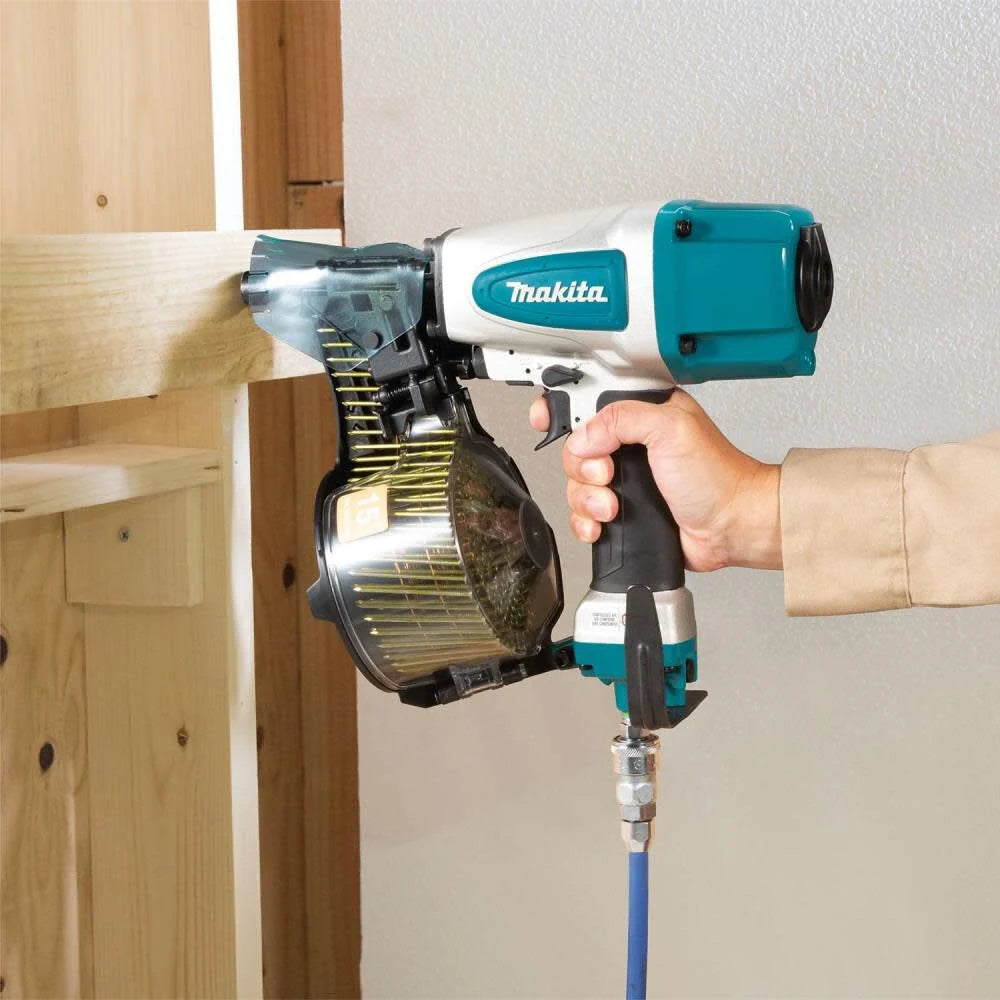 Makita 2-1/2 Pneumatic Roofing/Siding Coil Nailer AN613 from Makita