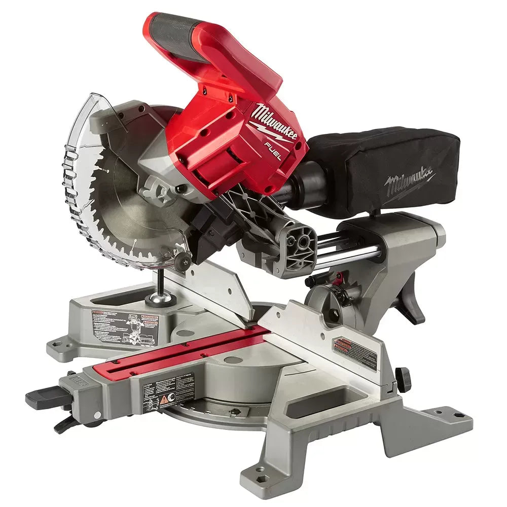 Milwaukee 2733-20 M18 FUEL 18V 7-1/4 Dual Bevel Sliding Miter Saw - Bare Tool