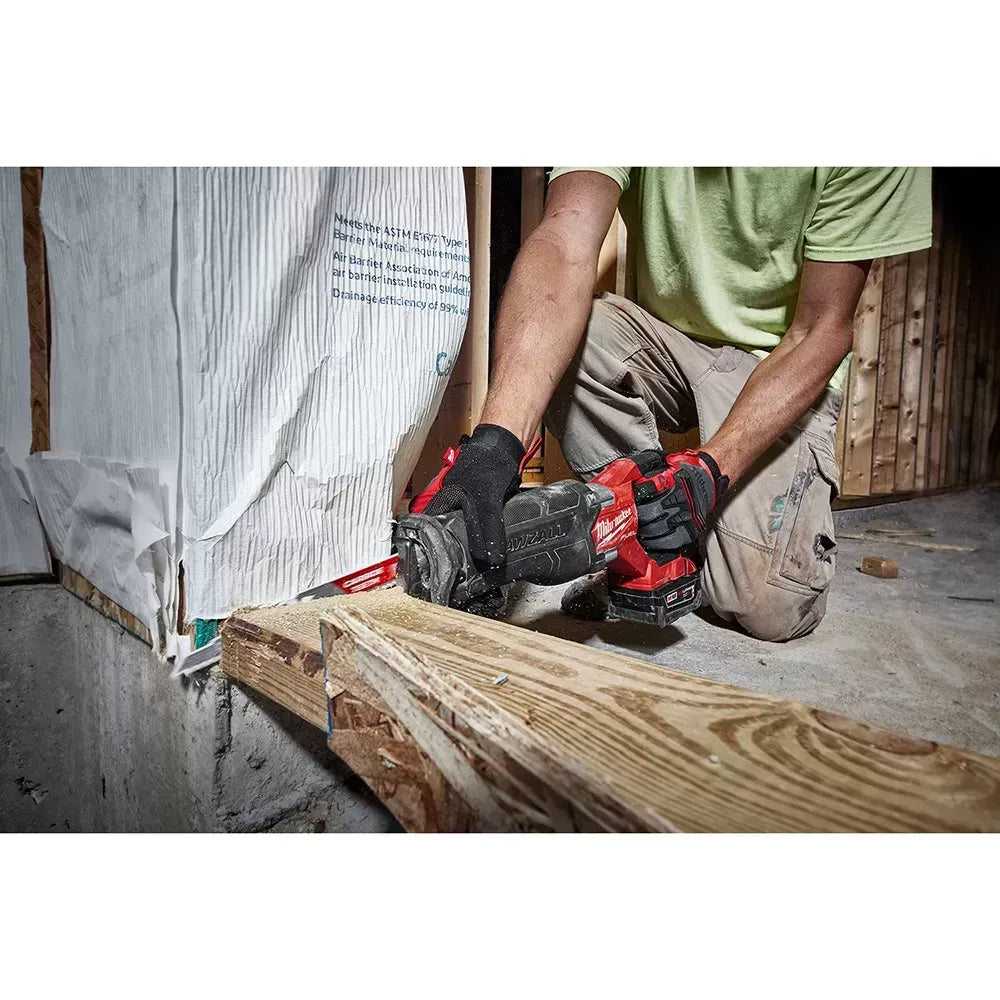 Milwaukee 2732-20 M18 FUEL 18V 7-1/4 Circular Saw w/ SAWZALL Reciprocating Saw