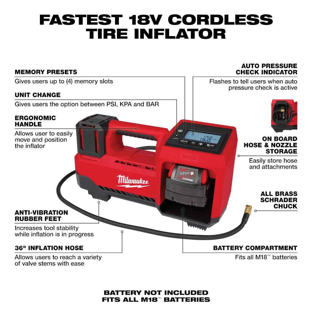 MW M18 Inflator 2848-20 from MW
