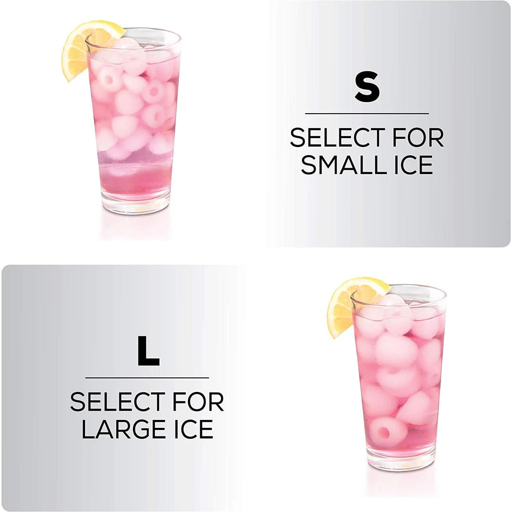 Igloo IGLICEB26SS 26-Pound Automatic Portable Countertop Ice Maker Machine Stainless Steel