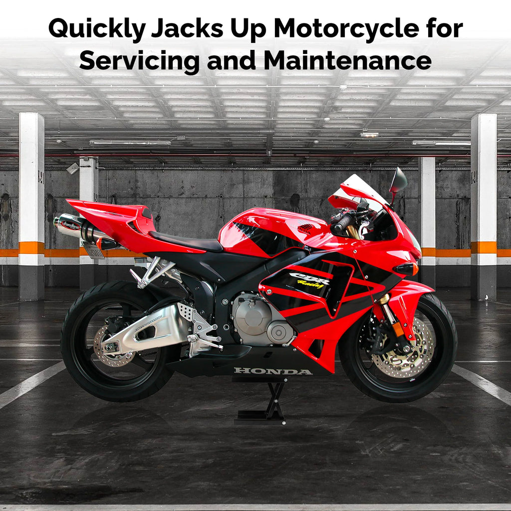 Motorcycle Center Jack Hoist Scissor Lift Stand Compatible with Honda CBR 600 954 1000 1100 RR