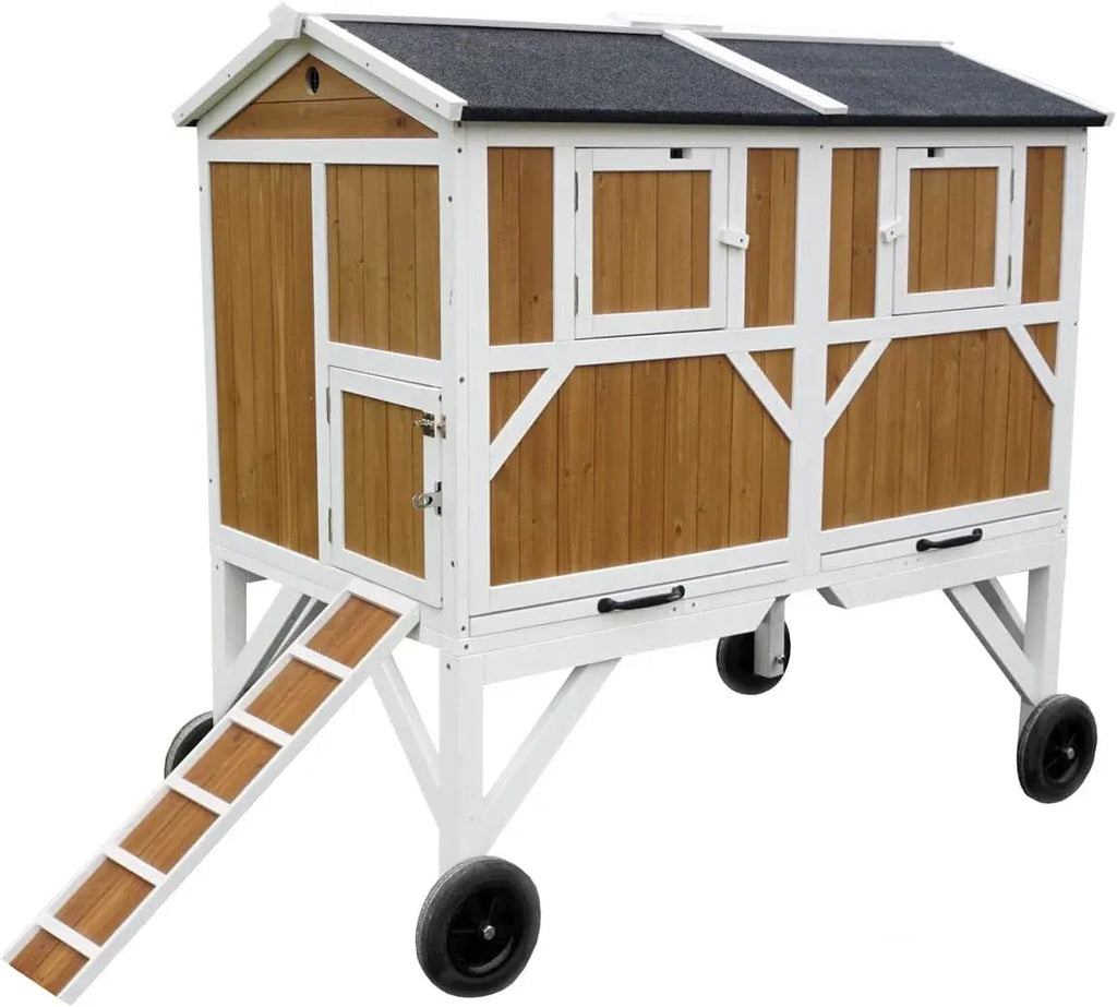 zoovilla Free-Range Chicken Coop, 8 Chicken