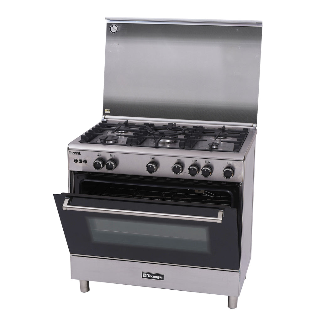 Gas Range with Convenient Controls