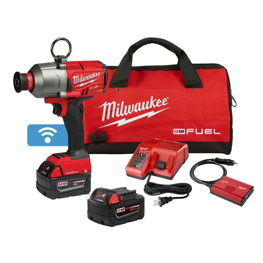 Milwaukee Pre-Sale 2865-22 M18 FUEL 18 Volt 7/16 Inch Hex Utility Impact Wrench Kit