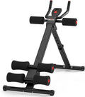 Workout Machine Abdominal Trainer Foldable Ab Cruncher Strength Training Equipment for Home Gym 440 LBS