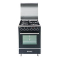 Gas Range with Practical Kitchen Design