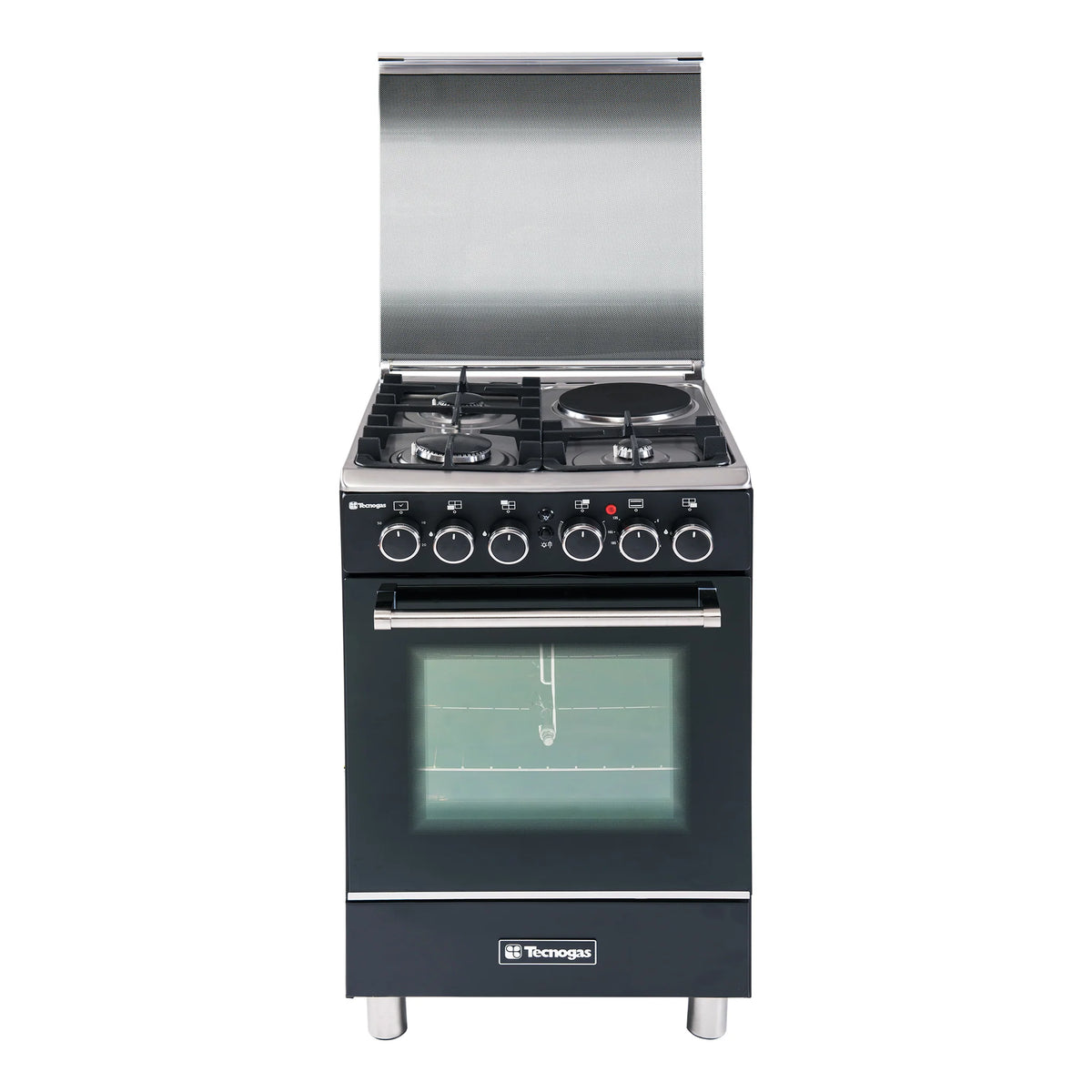 Gas Range with Practical Kitchen Design