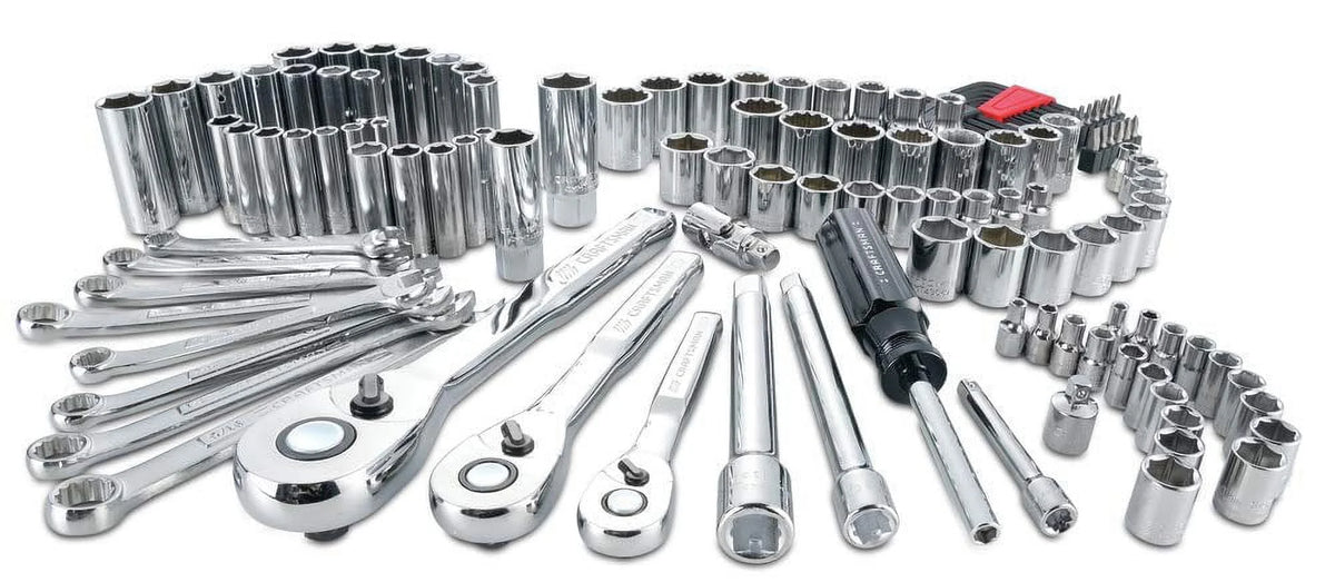 CRAFTSMAN Mechanics Tool Set, SAE / Metric, 135-Piece (CMMT12024)…