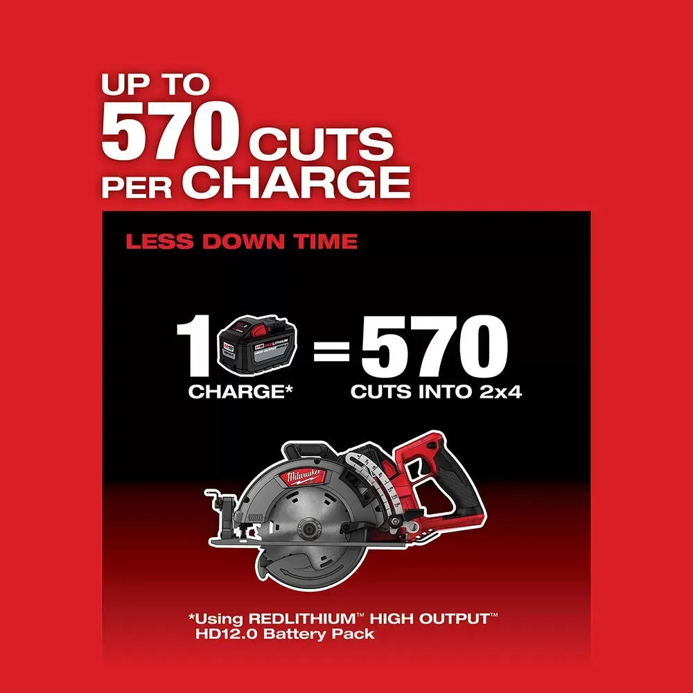 Milwaukee 2732-21HDSB M18 FUEL 18V 7-1/4 Circular Saw Kit w/ 25 Saw Blades
