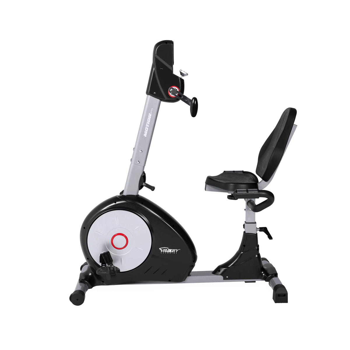 Velocity Dual Motion Recumbent Exercise Bike - Black