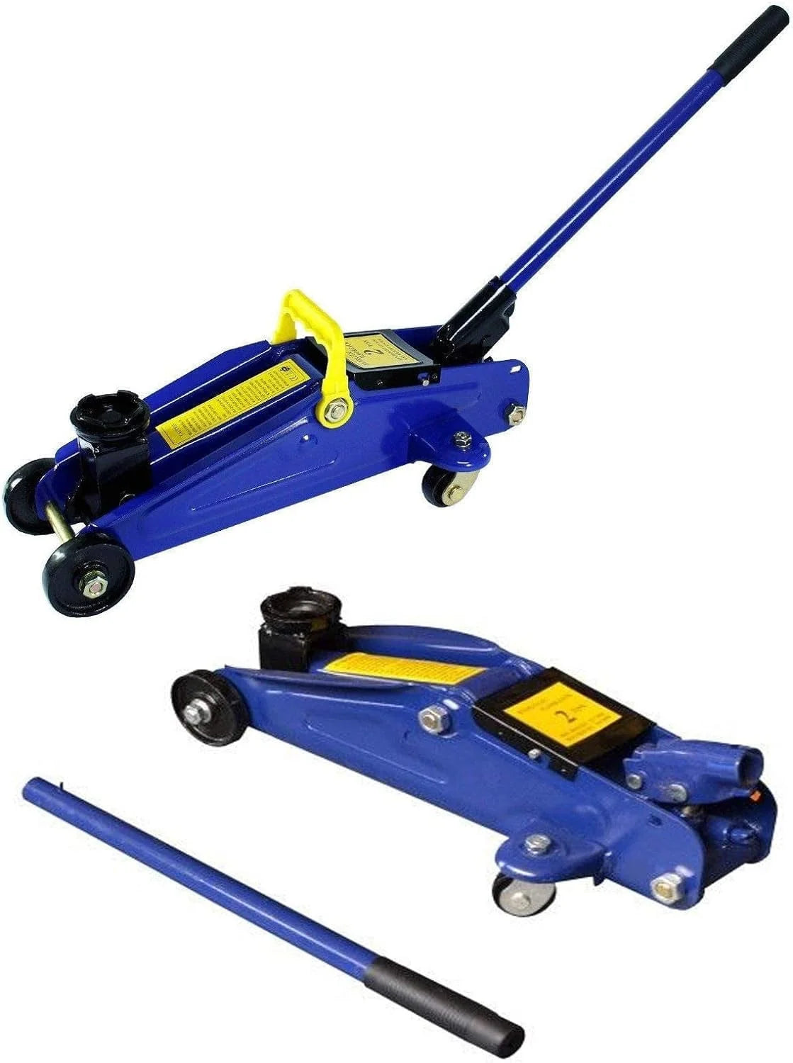 Bowoshen 2 Ton 2T 2000kg Heavy Duty Car Van 4x4 Hydraulic Floor Trolley Jack in CASE