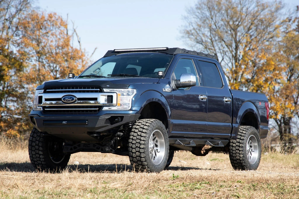 Rough Country Roof Rack System w/40 Front & Rear LED for 15-18 F-150 - 51022 Fits select: 2015-2016,2017-2018 FORD F150