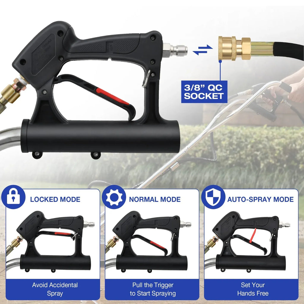 20 Inch Pressure Washer Surface Cleaner Power Washer Dual Handle 4500 PSI