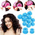 Heat-Free Silicone Hair Curlers with Medical Grade Material, Set of  10