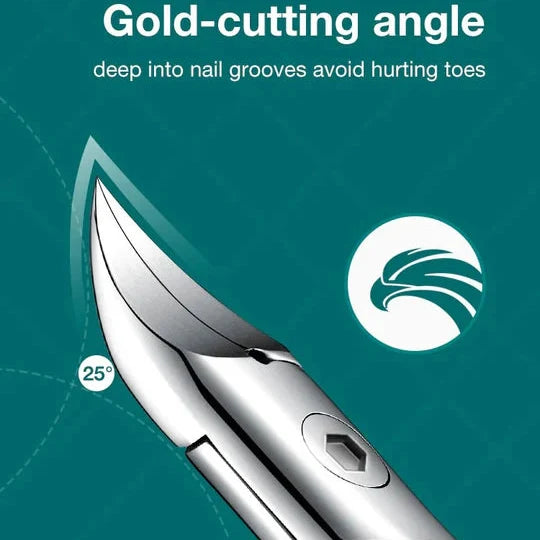 Easy Use Toenail Clippers for Seniors, Thick and Ingrown Nail Trimmer