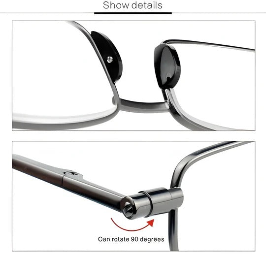 Compact Folding Reading Glasses for Portable Everyday Use