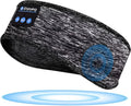 Dual-Purpose Cordless Sleep Earphones and Athletic Head Wrap for Restful Nights or Physical Training and Running