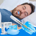 Adjustable Anti-Snore Mouthpiece for Nighttime Jaw Positioning and Airflow Support