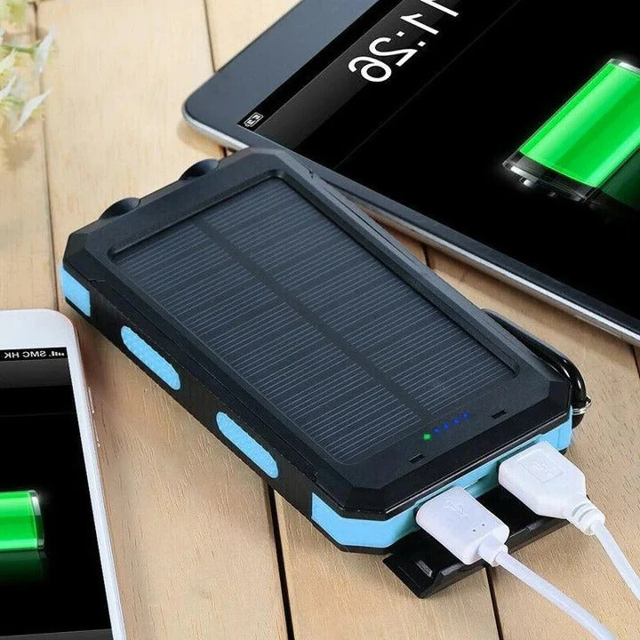 30,000mAh Solar Charger Waterproof External Power Bank