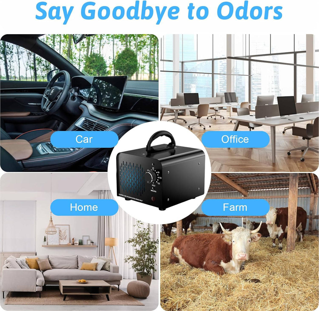 70000mg Ozone Generator for Smoke, Cars, Basements and Pet Rooms