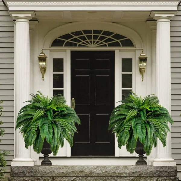 Artificial Boston Fern Bundle 18 Pack with UV Protection and Water  Shedding
