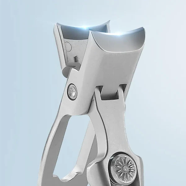 Carbon Steel Nail Cutter with Wide Jaw Opening and Built-In Catcher,  Self-Locking