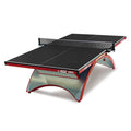 DHS Neo Rainbow 2 T.T. Table (Black Top Silver Base With Red Rim)