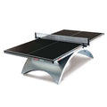 DHS Neo Rainbow 5 T.T. Table (Black Top With Silver Rim & Silver Base)